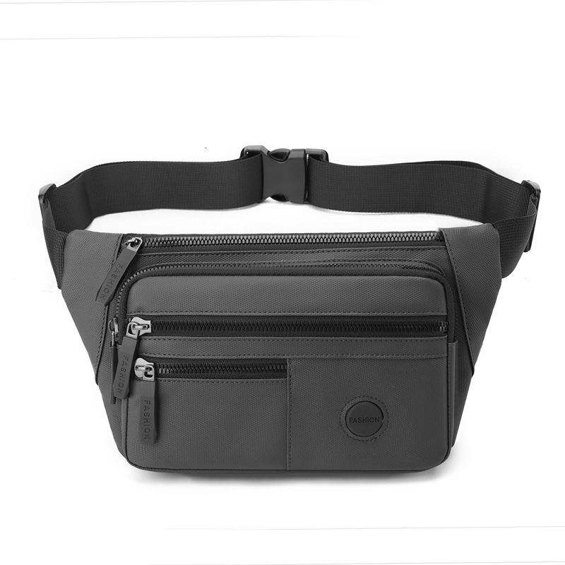 Men S Waist Bag New Fashion Simple Crossbody Designer Bag Bag Casual Versatile Trendy Chest Free Shipping Bag Leather Texture Luxury Bag Business Shou
