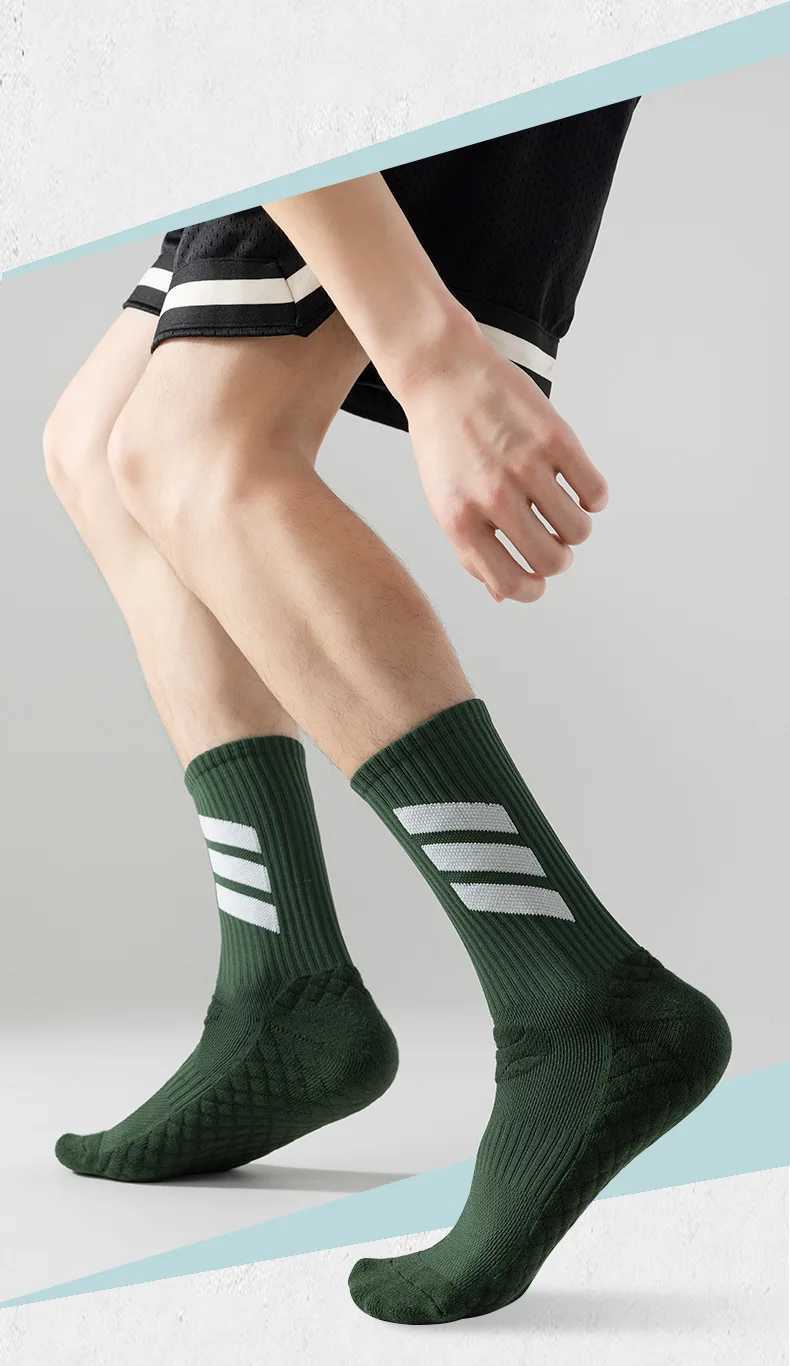 Mens practical elite basketball socks versatile sports socks student running long socks D250911