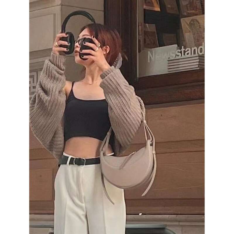 Lage & Bags New Genuine Leather French Niche Design High End Underarm Messenger Bag Female