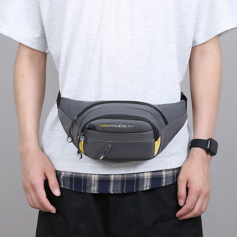 Designer Bag New Men S Waist Bag Korean Style Casual Multifunctional Outdoor Small Luxury Bag Crossbody Bag Free Shipping Chest Bag Sports Wallet Cros