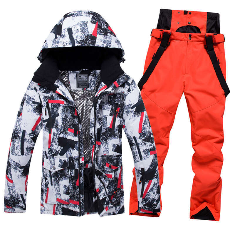 Clothing Warm Suit Men's Cotton Waterproof Breathable Wear Resistant Single And Double Board Couple Style Ski Suits Women