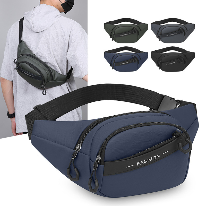 Men S Chest Bag New Outdoor Designer Bag Sports Cycling Crossbody Bag Free Shipping Multi Layer Business Cashier Waist Luxury Bag Bag Business Shoulde