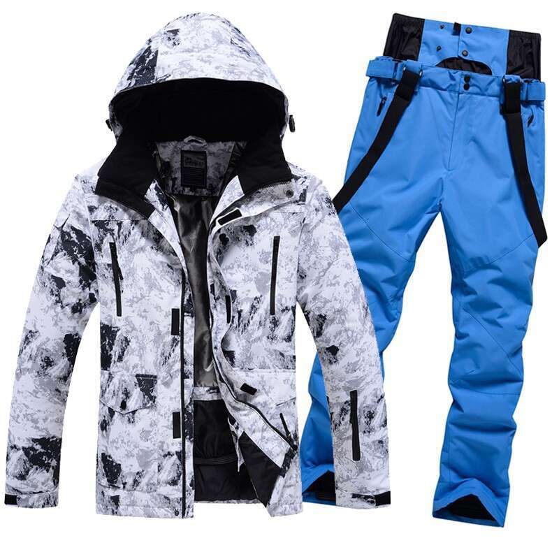 Ski Suits For Couples, Windproof, Waterproof, Warm, Single Double Board Skiing Clothes And Pants