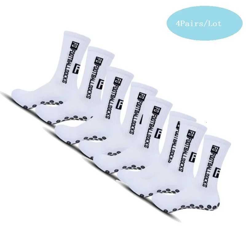 41Pair New Style FS Football Socks Round Silicone Suction Cup Grip Anti Slip Soccer Socks Sports Men Women Baseball Rugby Sock D250911