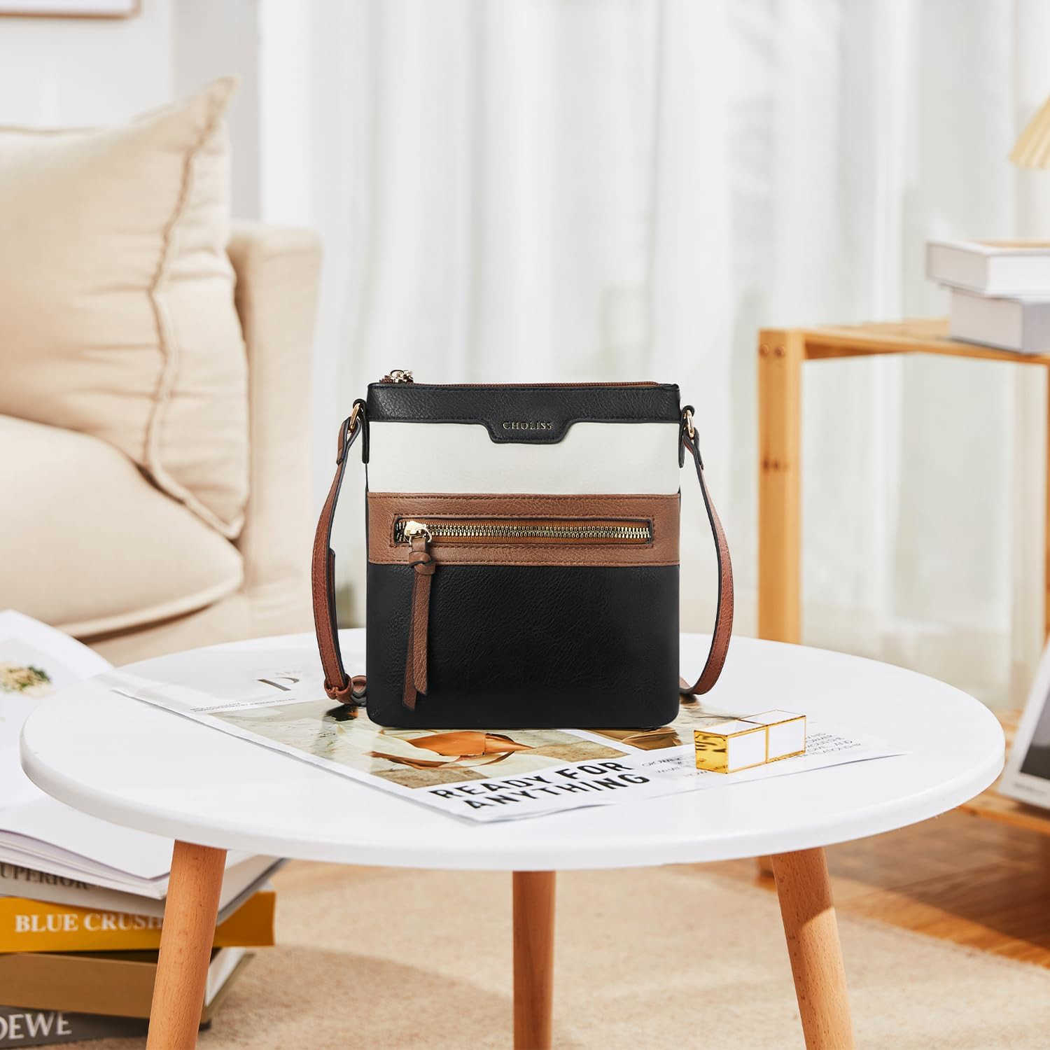 Crossbody Bags for Women Purses for Women Handbags with Vegan Leather Travel Purse Over Shoulder BagW250911