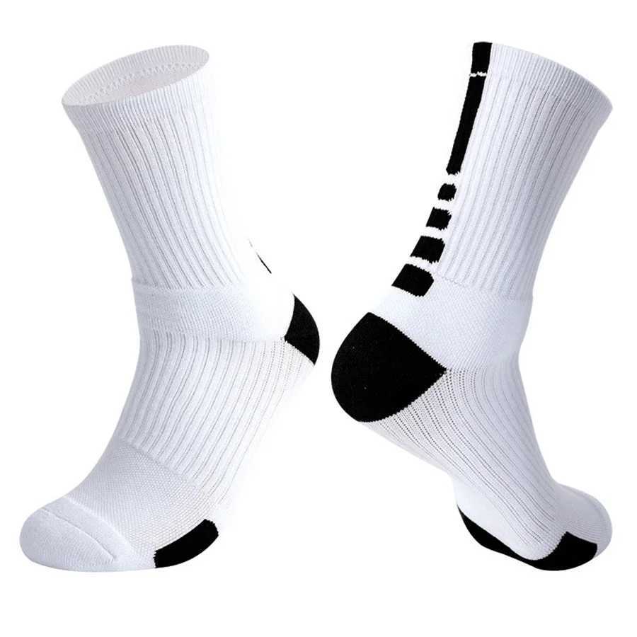 Skateboard Athletic Crew Socks Towel Bottom Soft Comfortable Moisture Wicking For All Sports D250911