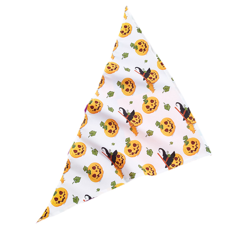 Halloween Fun for Furry Friends Adorable Ghost Bib Dog Costumes Cozy Pet Wear