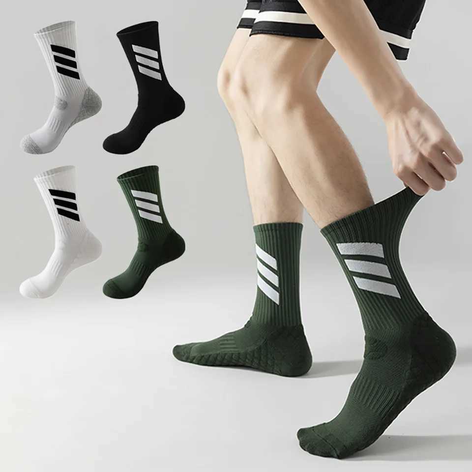 Outdoor Sports Socks Towels Anti Slip Bottom Sports Socks Basketball Socks D250911