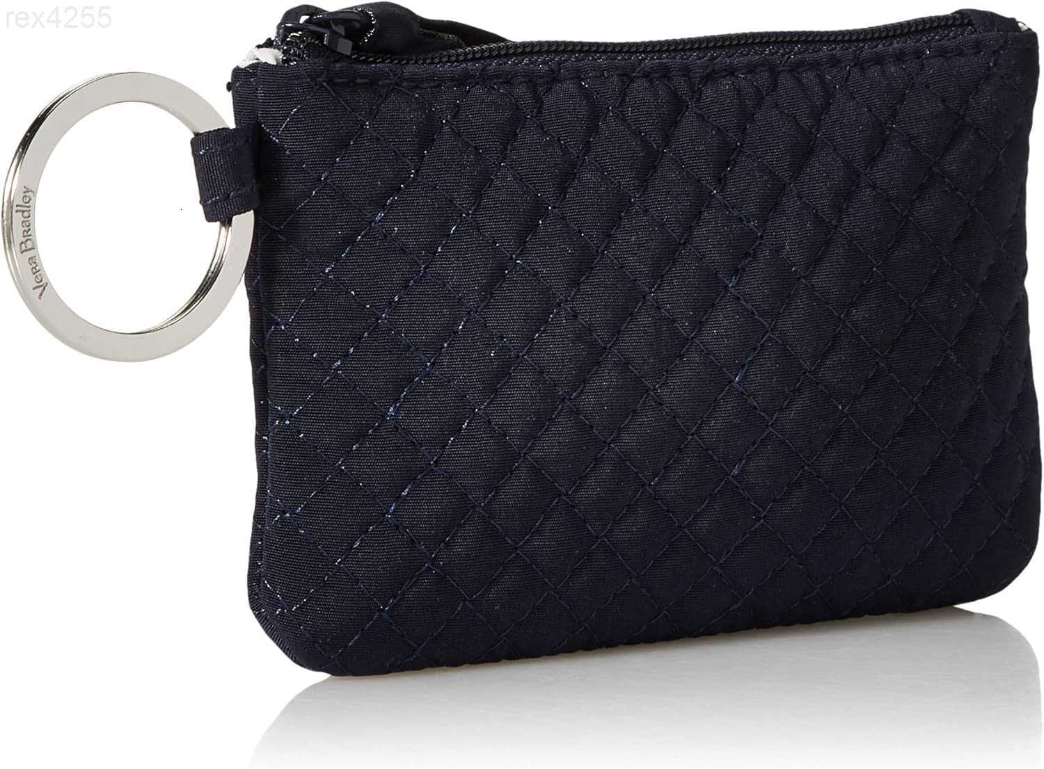 Womens Microfiber Zip ID Case Wallet True Black one SizeW250911