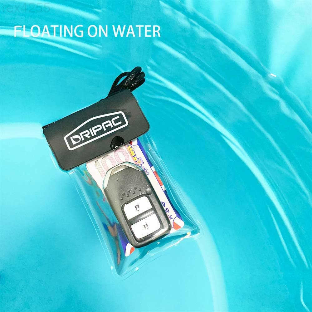 Waterproof Car Key FOB Case Waterproof Wallet Waterproof Holder Pouch For Key ID Badge Credit Card MoneyBlackW250911