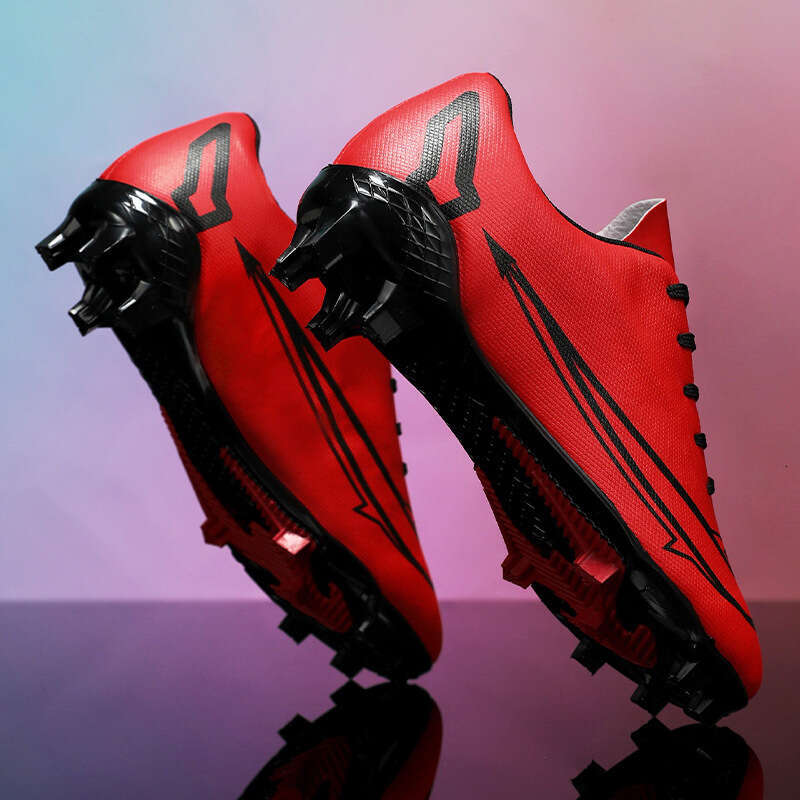 Long Spike Soccer for Men, Low-Cut Artificial Turf Cleats, Youth Student Sports Shoes, Competition Training Shoes