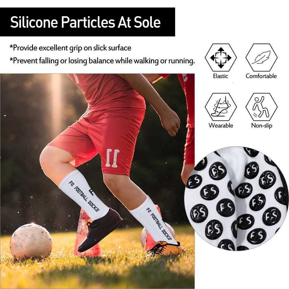 athletic socks Outdoor Sports Running Socks Stretch Socks Athletic Football Soccer Socks Anti Slip Socks with Grips socks D250911