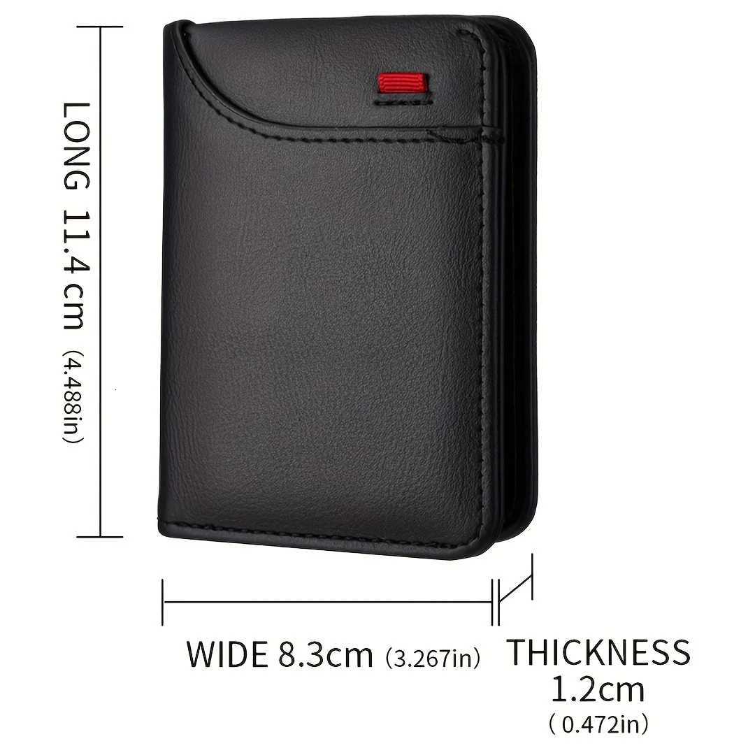Personalized Men Wallet Custom Engraved Name Text Wallets for Men PU Leather Bifold Unique BirthdayAnniversary Personaliz Gift W250911