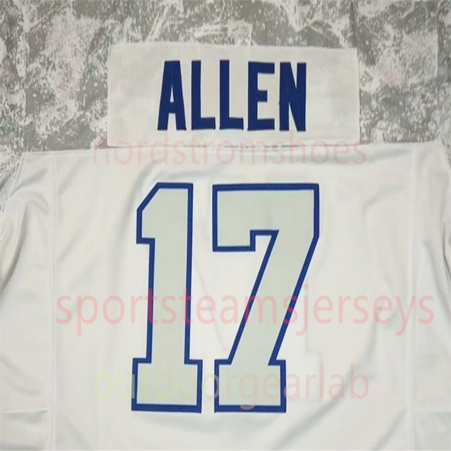 Personalized Custom 2025 Rivalries Football Jersey Josh Allen Joey Bosa Gabriel Davis Von Miller Dawson Knox Jim Kelly Embroidered