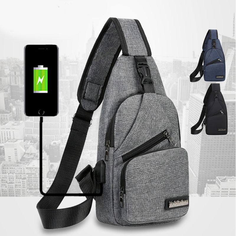 Men S Chest Bag Large Designer Bag Capacity Multi Pocket Shoulder Free Shipping Bag Crossbody Bag Fashion Casual Wear Resistant Commuter Small Luxury 
