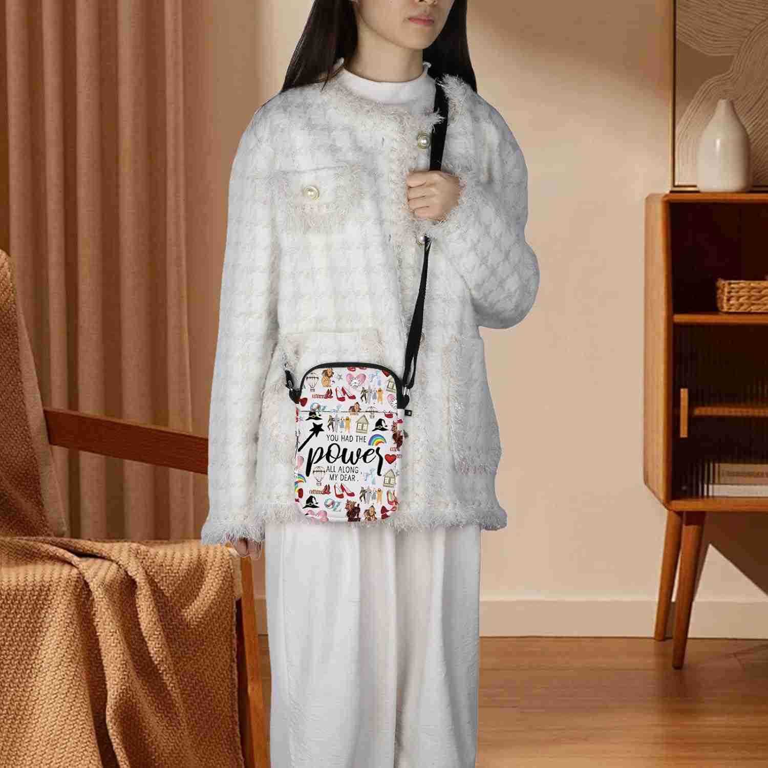 Cross Body Bag You Had The Power All Along My Dear Messenger Bag Cartoon Inspired Shoulder Bag The Power CBW250911
