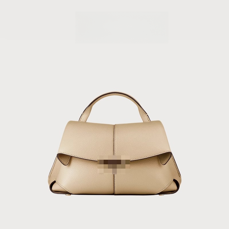 New French Designer Bag Leather Retro Style Fashion Shoulder Bag Handbag Messenger Bag Luxury Bag Women's Bag