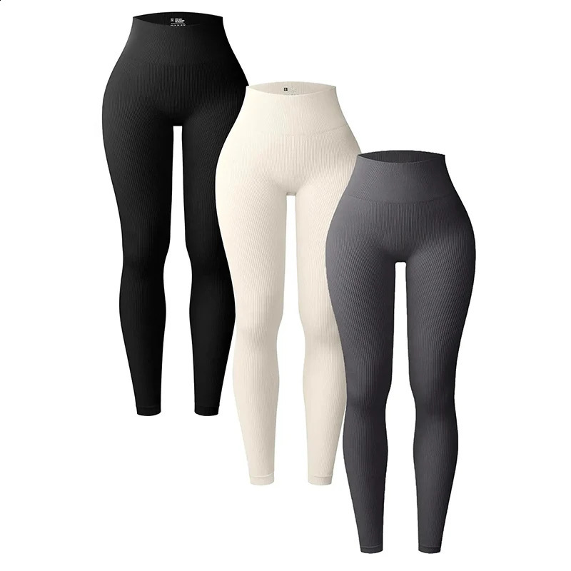 Womens seamless knitted thread yoga pants high waisted sports leggings hip lifting running training slimming and fashionable 250823