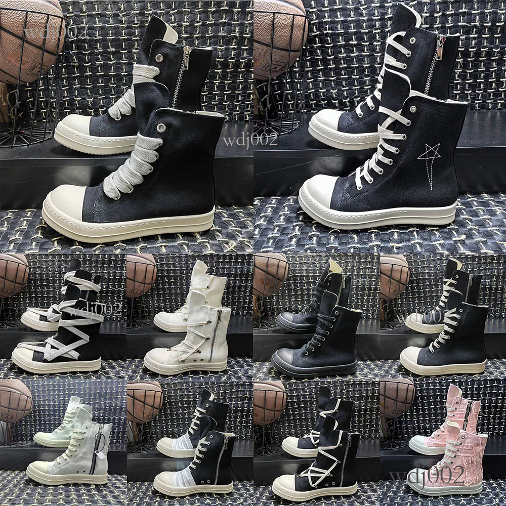 Designer boots with box Genuine Leather boot furry boot canvas boots Luxury booties black white red pink high top horse hair boots low top suede boots