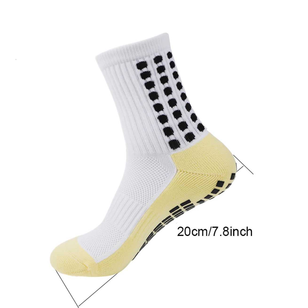 6 Pairs Men Women Non Slip Grip Socks Football Basketball Soccer Rugby Baseball Cycling Running Hiking Tennis Skateboard D250911