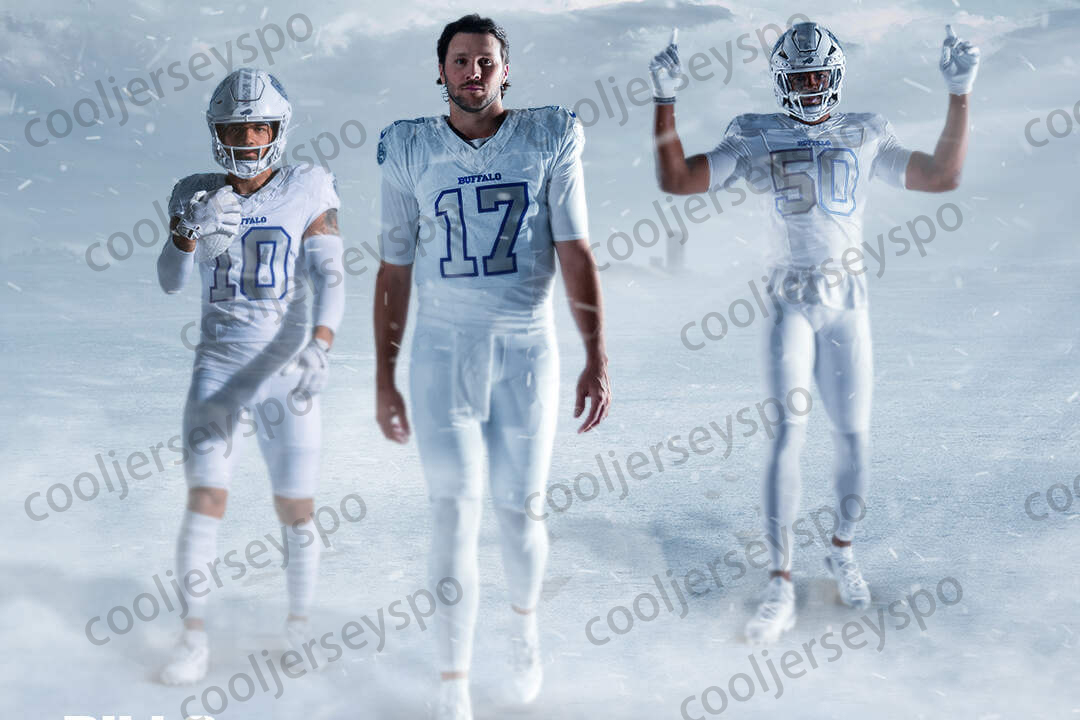 Custom Jersey 2025 Rivalries Josh 17 Allen Joey Bosa Gabriel Davis Miller James Cook Terrel Bernard Rasul Douglas Dawson Knox Beasley Milano Kincaid Dion Dawkins