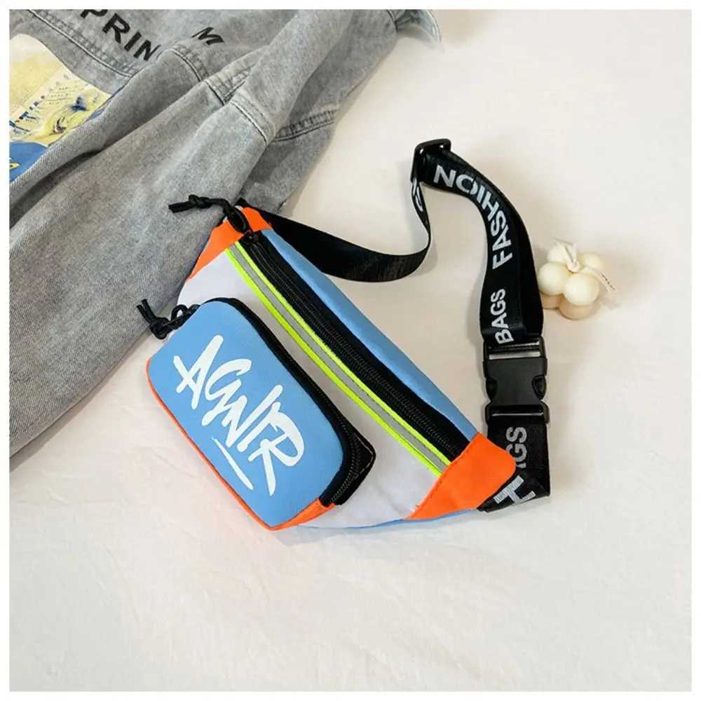 Mini Waist Bags Oxford Cute Letter Banana Bag Fashion Fanny Pack Shoulder Crossbody Chest Belt Bags Z250911