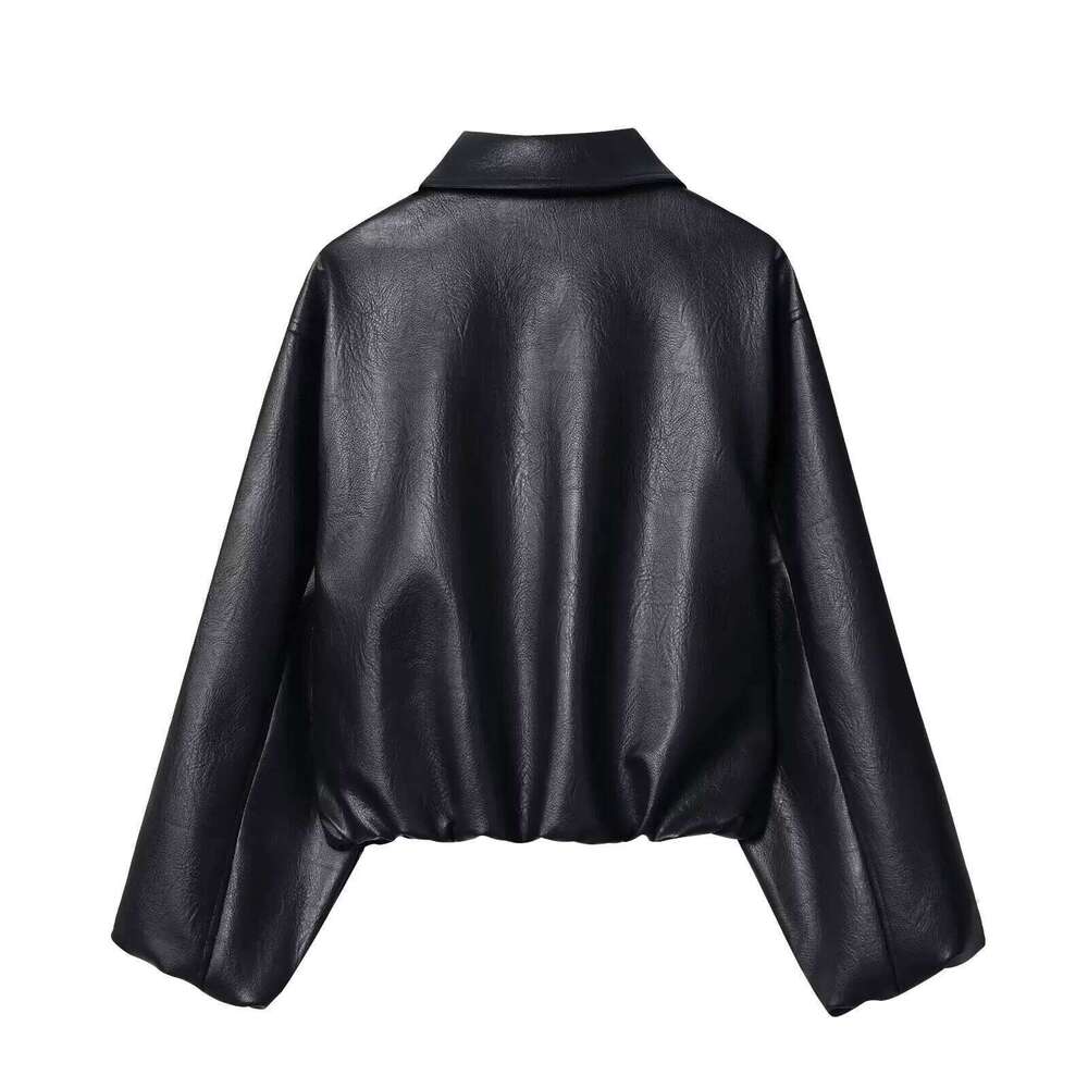 - Fall Arrival Women's Fashion Faux Leather Pilot Jacket New Arrivals