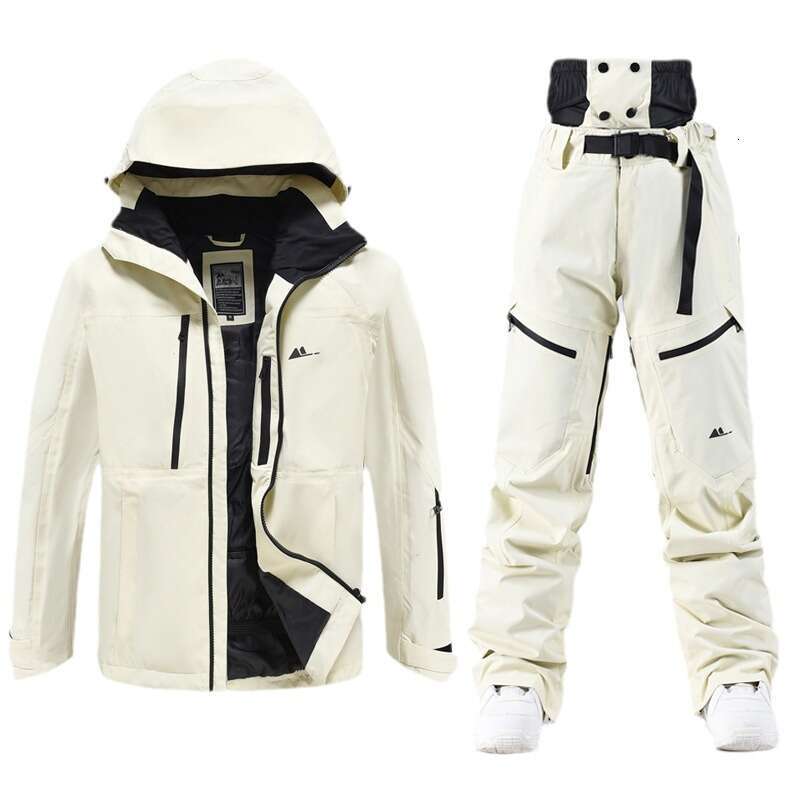 Ski Women Men, Single Double Board Skiing Suits Pants For Winter Outdoor Windproof, Waterproof, Warm And Thick New Models