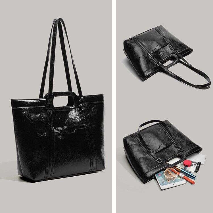 Women's 2025 New Fashion High-End Single Shoulder Handbag Niche Design Commuter Large Capacity Tote Bag