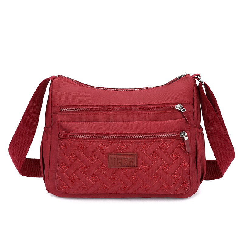 Large Capacity Free Shipping Commuter Casual Mom Bag New Simple Women S Shoulder Bag Nylon Versatile Luxury Bag Designer Bag Multi Layer Crossbody Bag