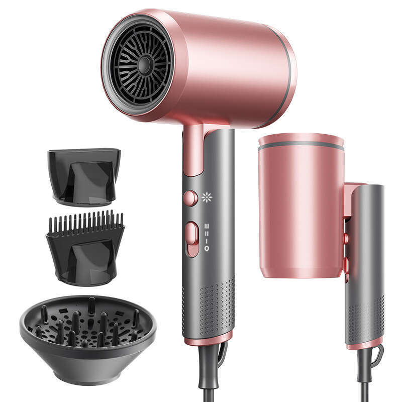 New Hair Dryer For Home Use, Negative Ion Protection, Salon Style, Strong Wind, Hot And Cold Air, Quiet, Foldable