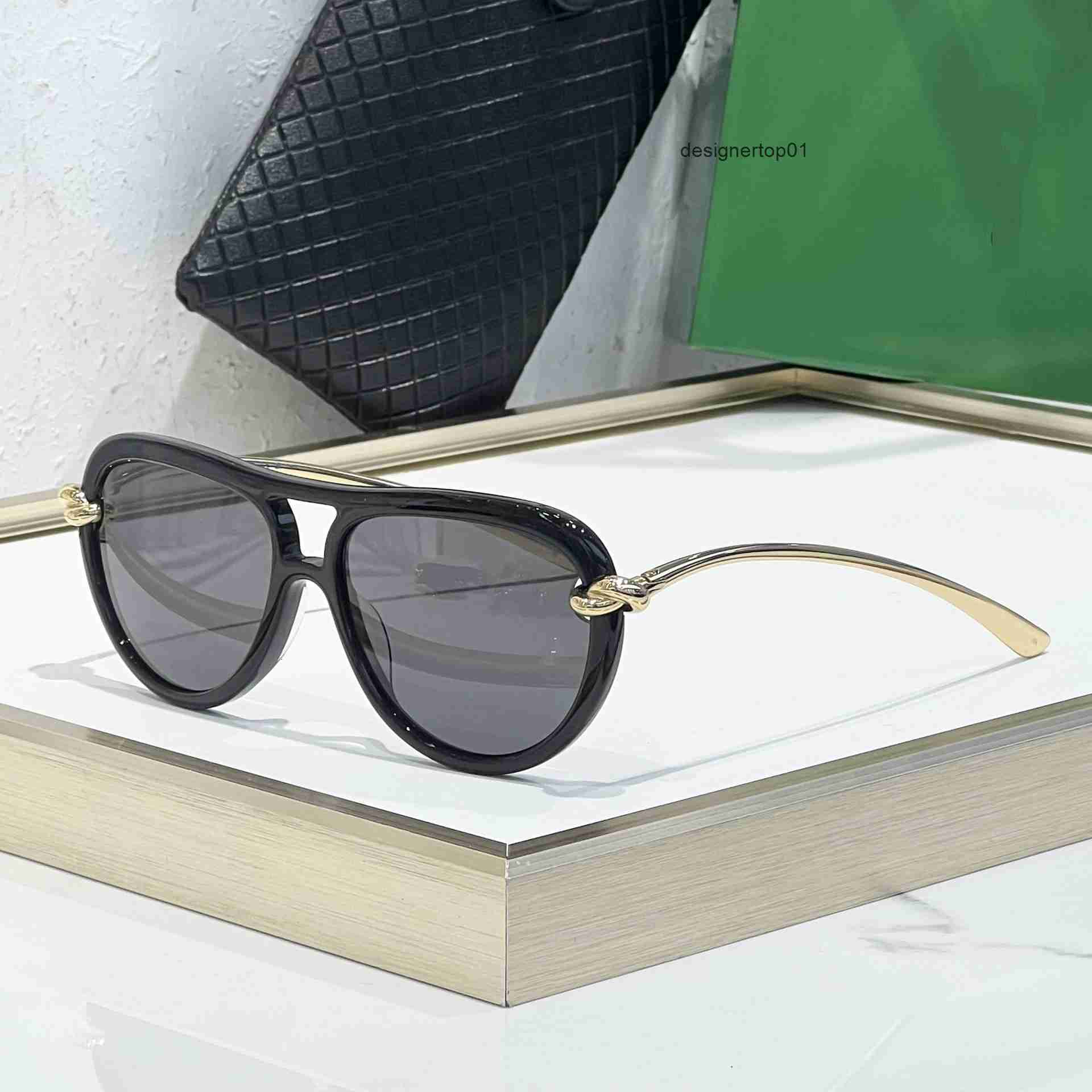 designer sunglasses luxury glasses for men women bv1418s fashion metal hollow trendy versatile unisex uv protection bottegavenetas bottega botega venetas bv