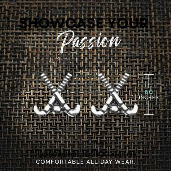 Field Hockey Stud EarringsW250911