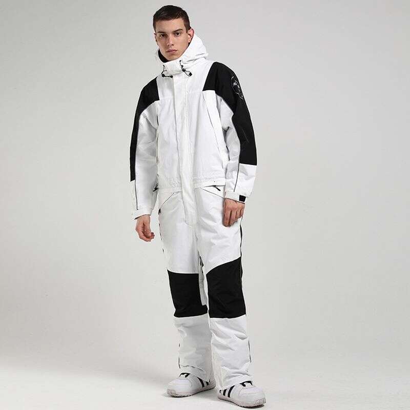 New Ski Female Set Fluorescent Camouflage Warm Waterproof Breathable Night Field Single And Double Board One-Piece Snow Suit