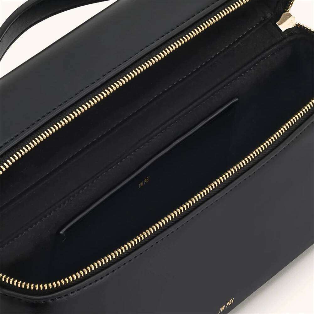 JW PEI Thea Women's Genuine Leather Handbag Lunchbox Style Top Handle Crossbody Bag Commuter-Friendly Shoulder Fashion,2025 New