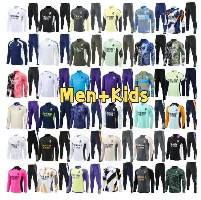 2025 2026 Madrids Arsen soccer Men and kids kits 24 25 26 football tracksuit jersey training suit Survetement Foot chandal futbol tuta 888
