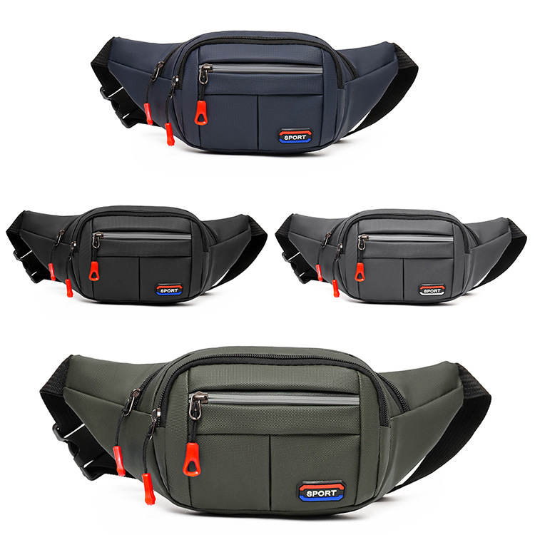 New Waist Bag Unisex Large Capacity Water Resistant Sports Luxury Bag Crossbody Chest Bag Designer Bag Business Free Shipping Cashier Construction Wor