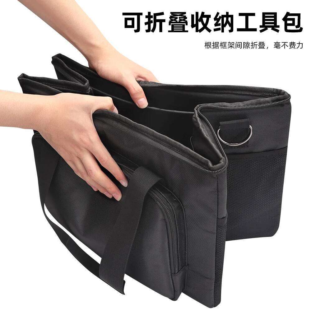 Large Capacity Hair Scissor Comb Fold Bag Hairdressing Tools Storage Pouch Salon Haircut Case Suitcase Organizer