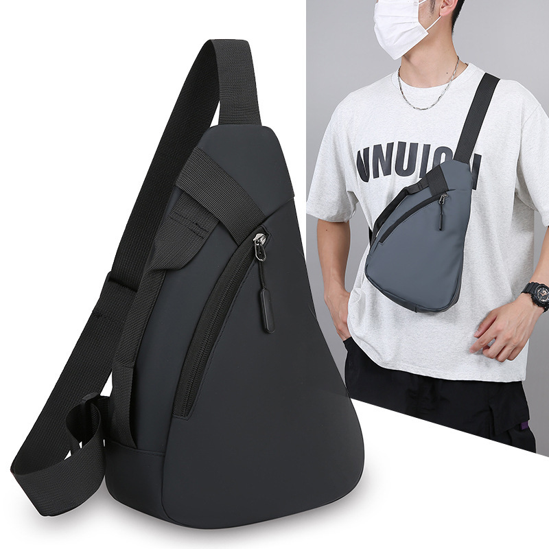 Korean Fashion Lightweight Japanese Style Chest Bag Luxury Bag New Sports Travel Phone Free Shipping Crossbody Bag Designer Bag Simple Casual Shoulder