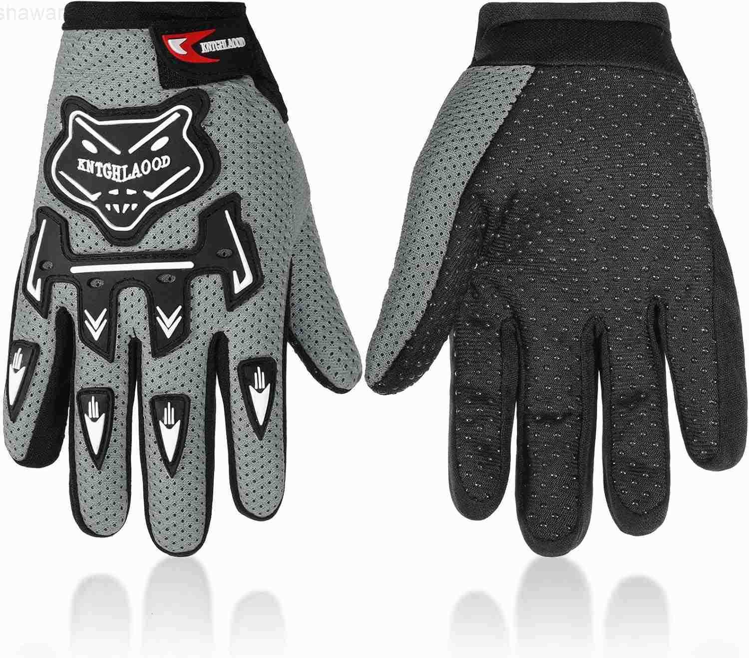 Motorcycle Gloves Riding Dirty Bike Gloves Racing Winter Power Sports Supplies for Riding Cycling Hiking OutdoorBlack709 x 355 InchesW250911