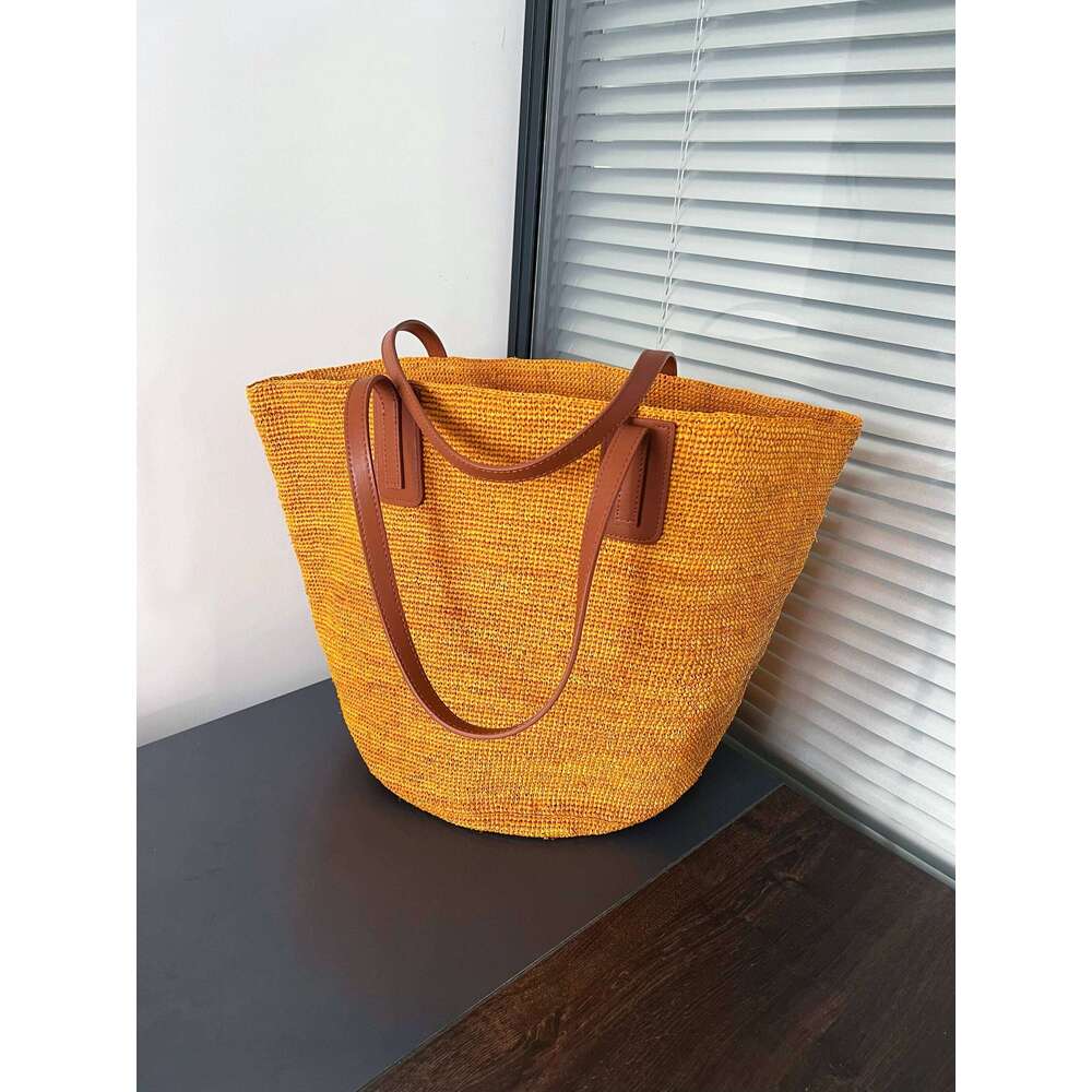 Designer Bag Tote Bag Shoulder Bag French Style Large Capacity Commuter Woven Tote For Women New Summer Casual Vacation Beach Straw Bag