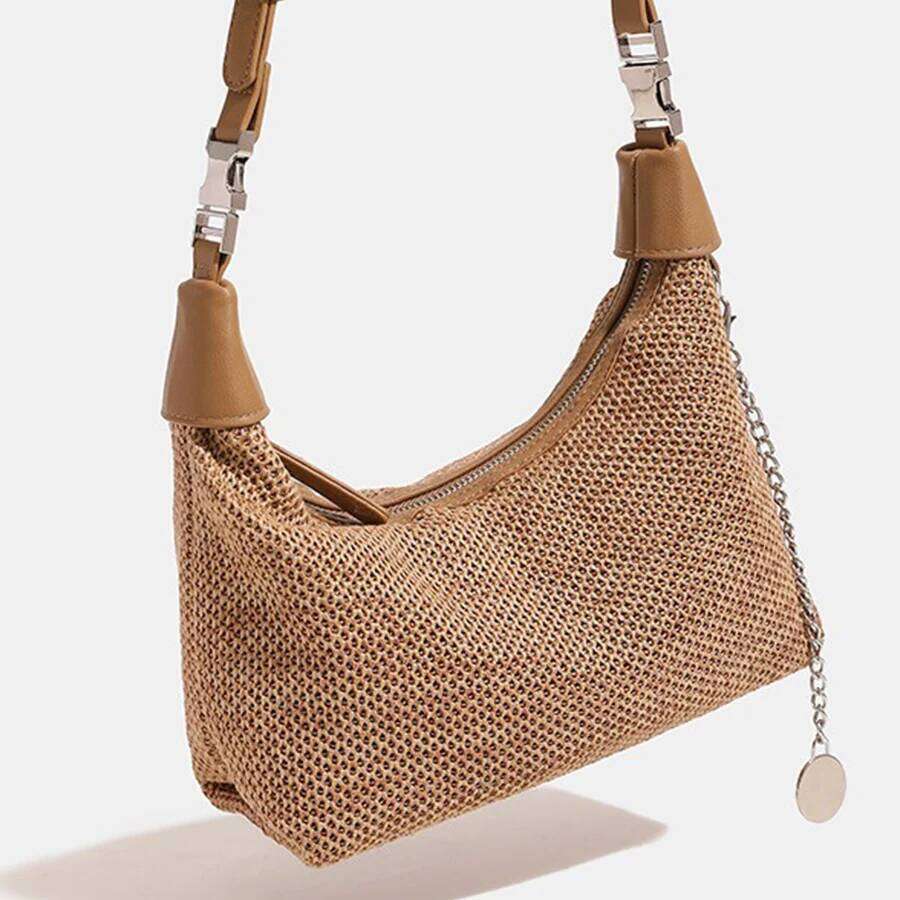 Designer Bag Straw-Woven Dumpling For Women Summer Vacation Beach Versatile Handbag Single-Shoulder Crossbody Bag Hobo Satchel Travel