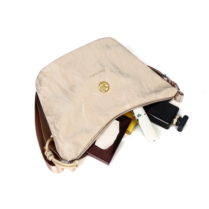 New Women S Bag Texture Niche Single Shoulder Bag Casual Versatile Simple Designer Bag Luxury Bag Crossbody Bag Free Shipping Elegant Ins Bucket Bag
