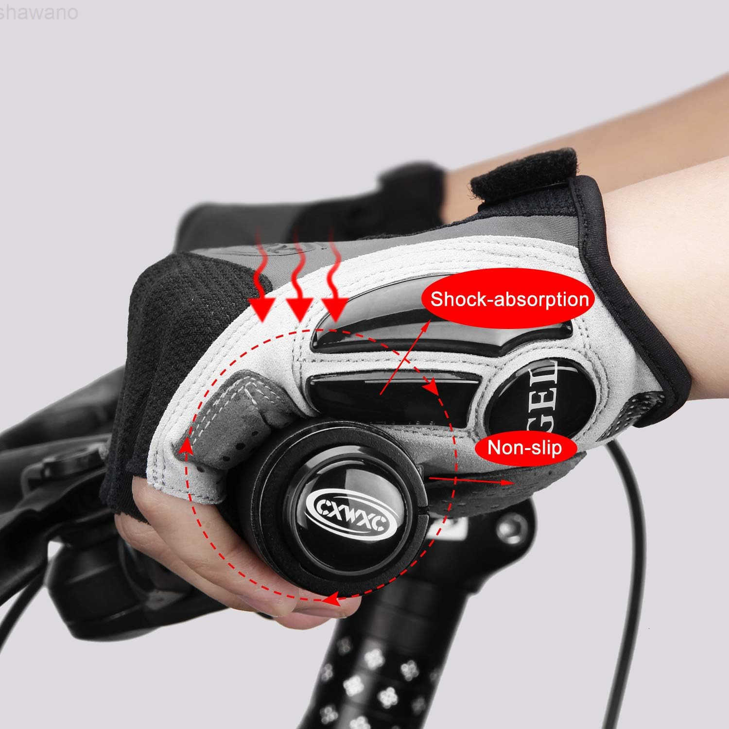 Cycling Gloves for Men Women Breathable Gel Road Mountain Bike Riding Gloves AntiSlip Bike Glove for Fitness Cycling Training Outdoor SportsW250911