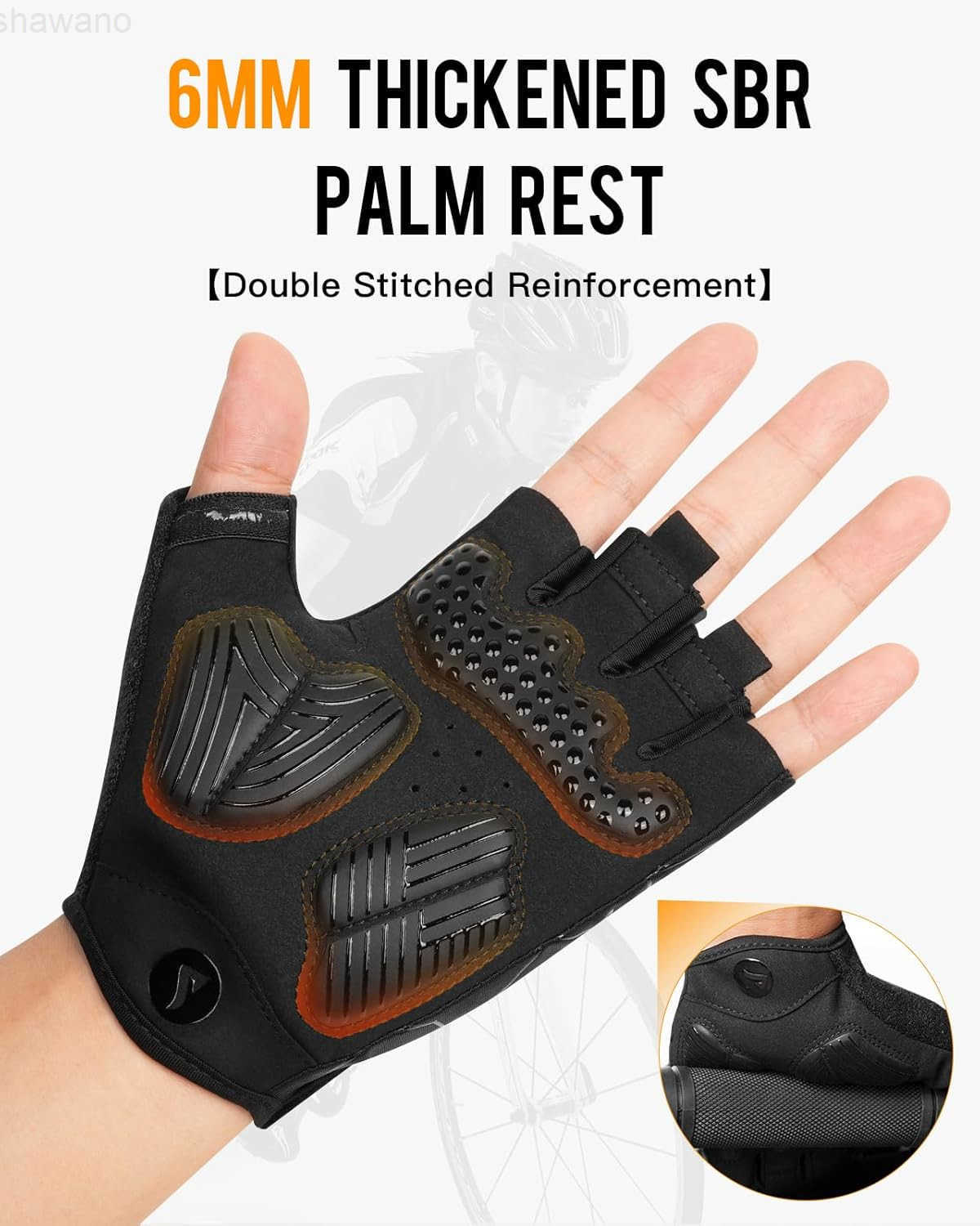 Cycling Gloves Mens Bicycle Gloves for Cycling Workout Gym Training Weight Lifting Outdoor Dirt Bike Mountain Bike RidingW250911