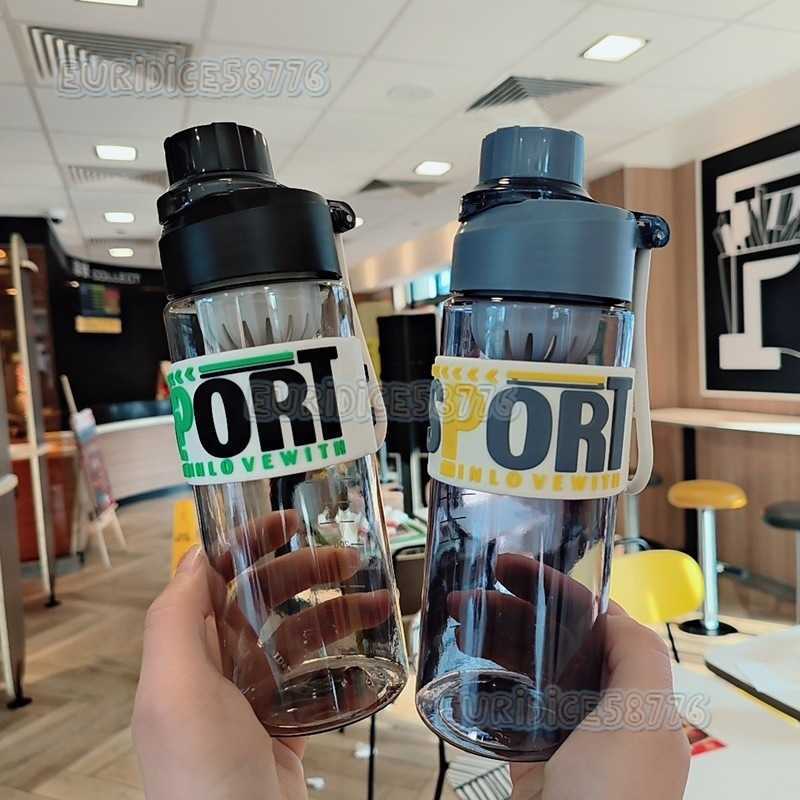 New Portable Plastic Water Cup Large Capacity High Temperature Resistant Leakproof Drinking Cup Summer Student Handy Cup H250911