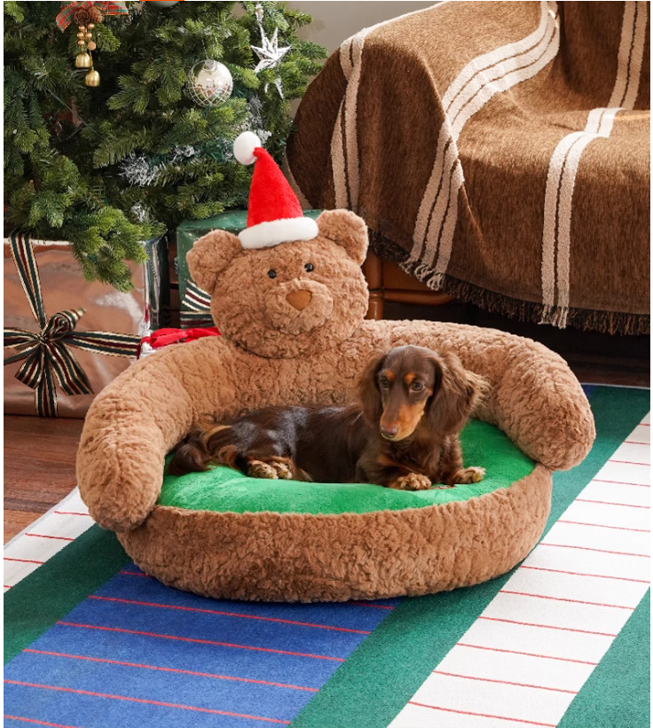 Cuddly Hugging Winter-Warm Animal Bed: Versatile Furniture-Style Sleeping Spot