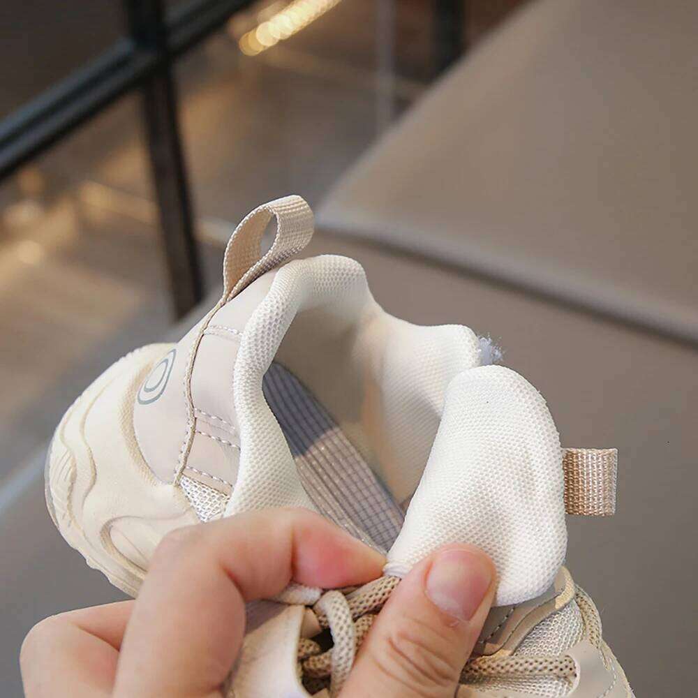 Autumn Teenager Kid's Sneakers PU Leather Wateproof Children's Sport Anti-slippery Outdoor Boy's Girl's Running Shoes