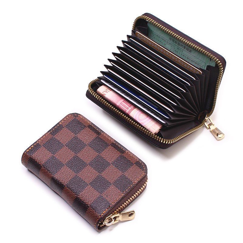 Designer Bag Luxury Bag All-In-One Wallet, Zipper Bag, Shoulder Bag Women's Large Capacity Anti Demagnetization Clip, Mini Shoulder Coin Purse ID