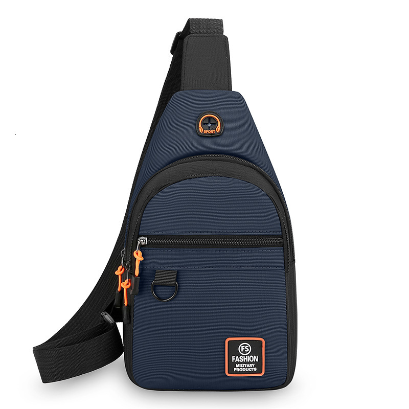 Men S Business Chest Bag Multi Layer Free Shipping Single Shoulder Luxury Bag Crossbody Backpack New Trendy Fashionable Portable Wear Resistant Men S 
